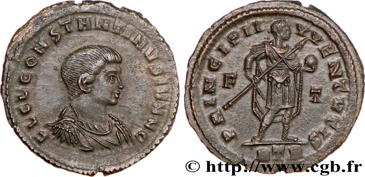 CONSTANTINUS II Follis ou nummus fST