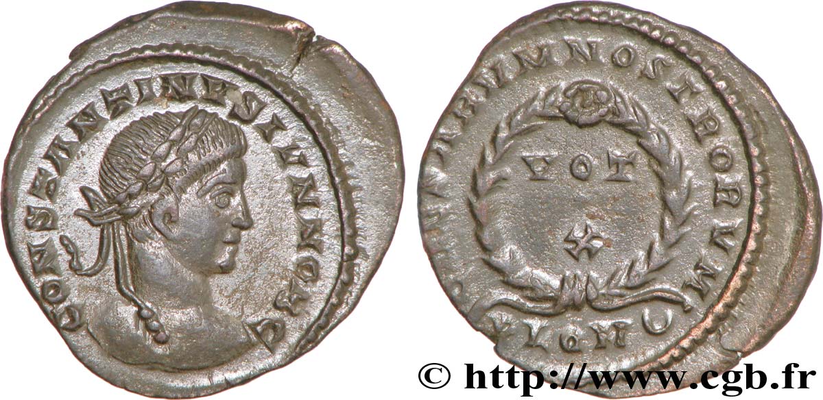 CONSTANTINUS II Centenionalis ou nummus fST