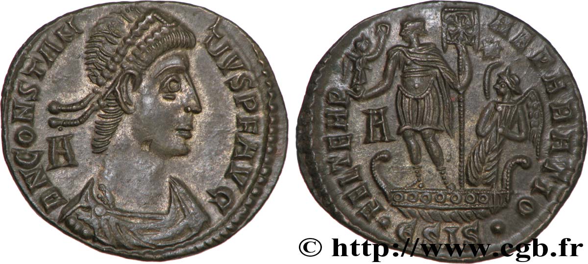 CONSTANTIUS II Maiorina, (MB, Æ 2) ST