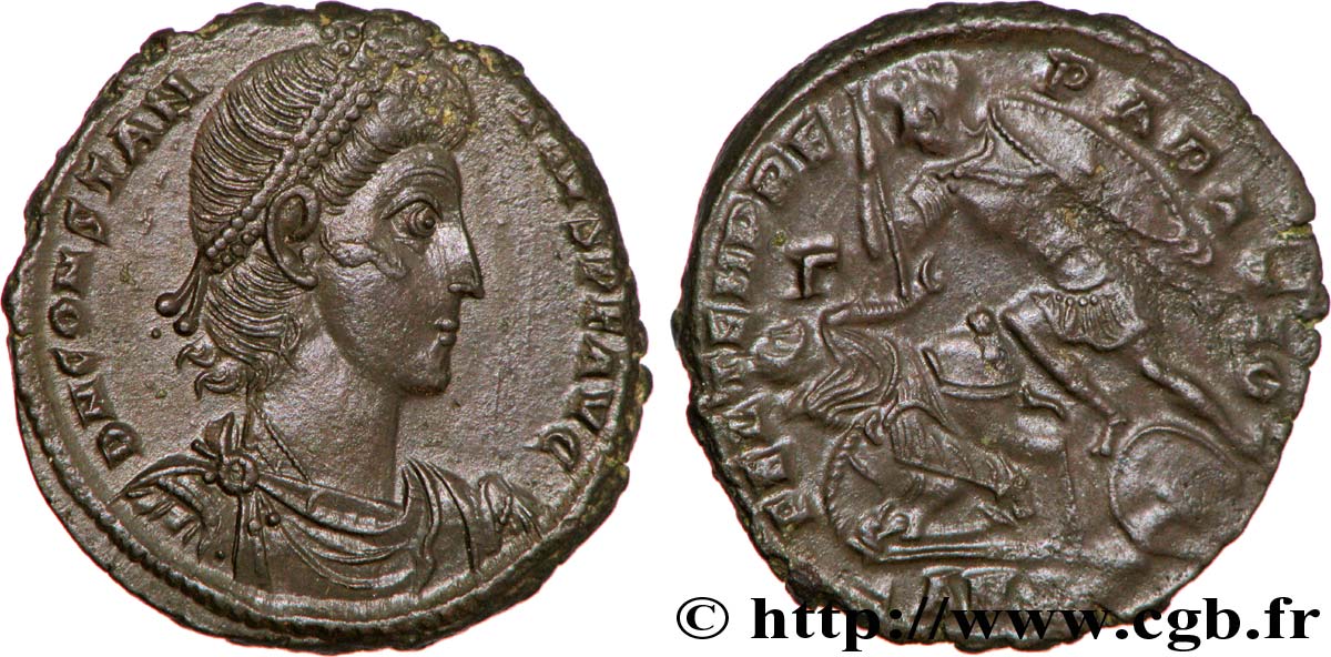 CONSTANCIO II Maiorina, (MB, Æ 2) EBC