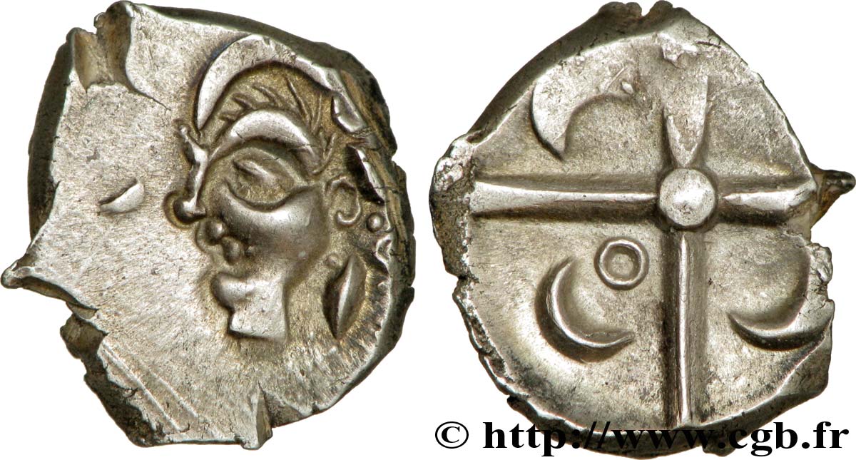 GALLIA - SUDOVESTE DELLA GALLIA LONGOSTALETES (Regione di Narbonne) Drachme “au style languedocien”, S. 377 MS/AU