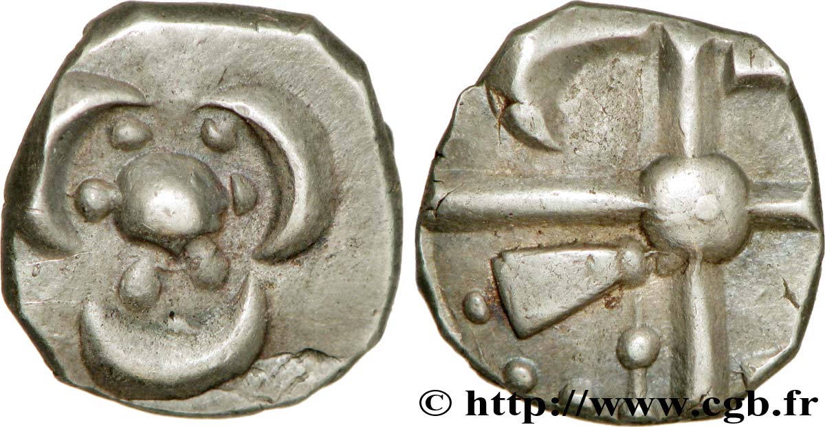 SOTIATES (région de Sos) Drachme trilobée, S. 368 SUP