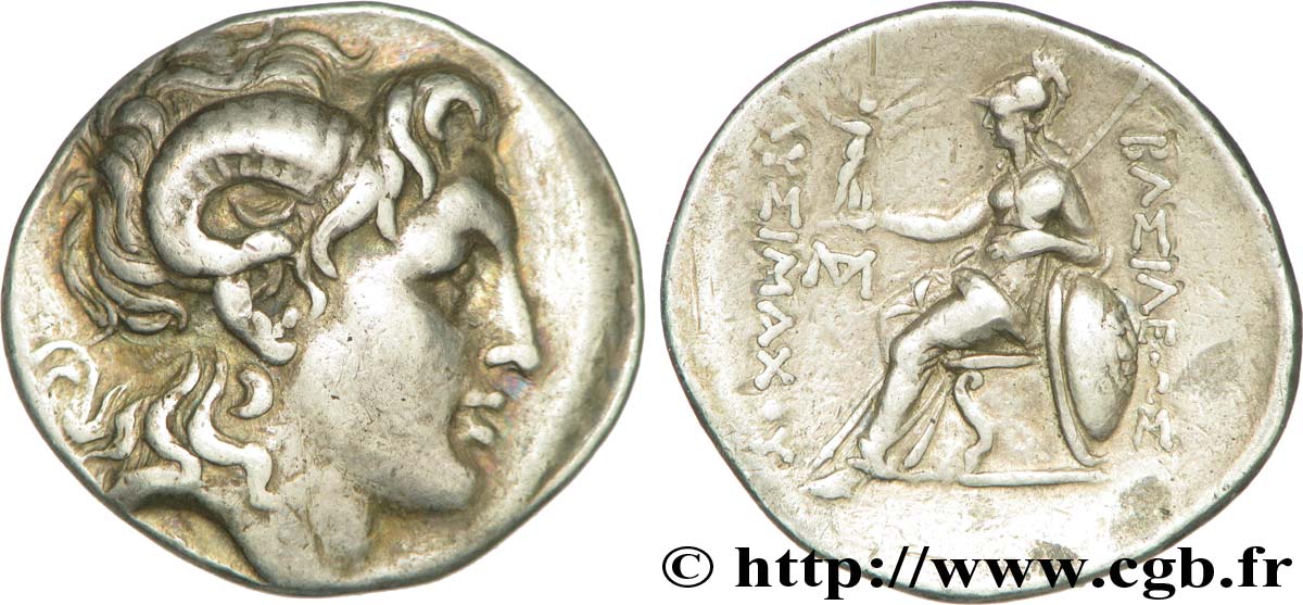 THRACE - THRACIAN KINGDOM - LYSIMACHOS Tétradrachme XF