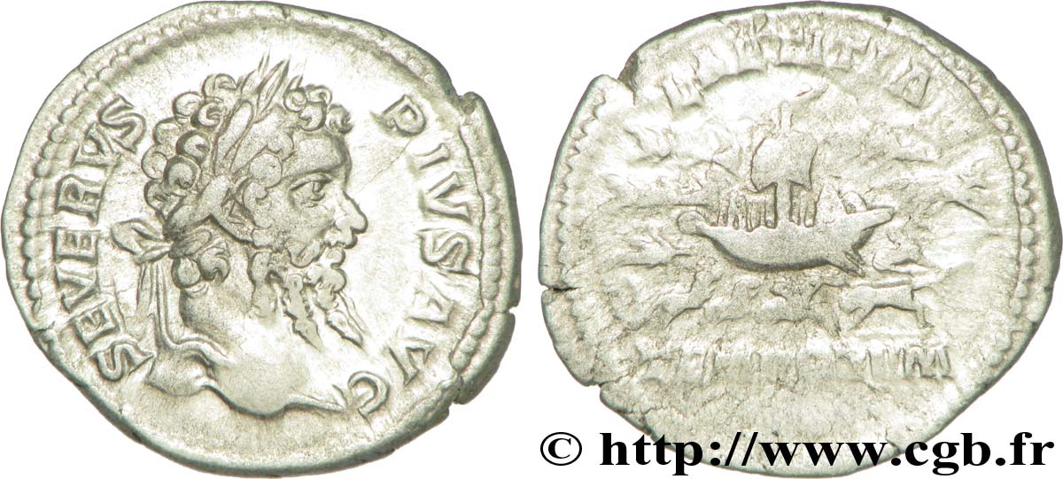 SEPTIMIUS SEVERUS Denier fVZ/fSS