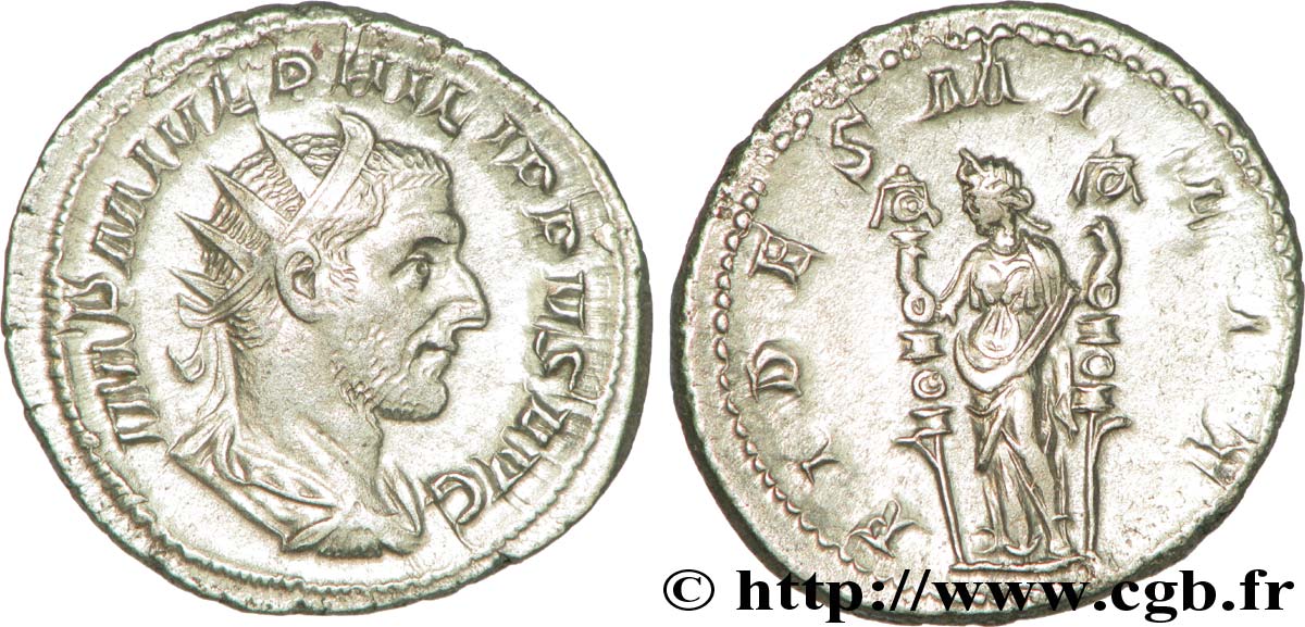 PHILIPPUS I. ARABS Antoninien fST
