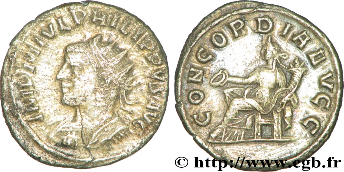 PHILIPPE II Antoninien TTB
