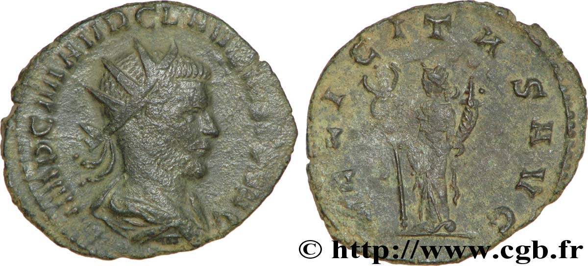 CLAUDIUS II GOTHICUS Antoninien XF