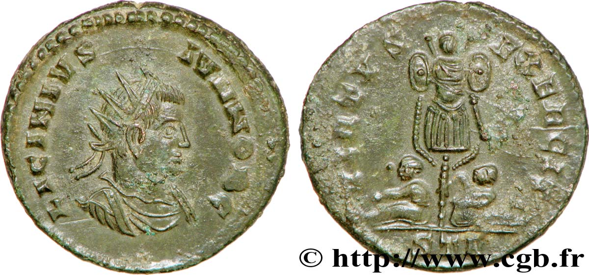 LICINIUS II Centenionalis ou nummus AU