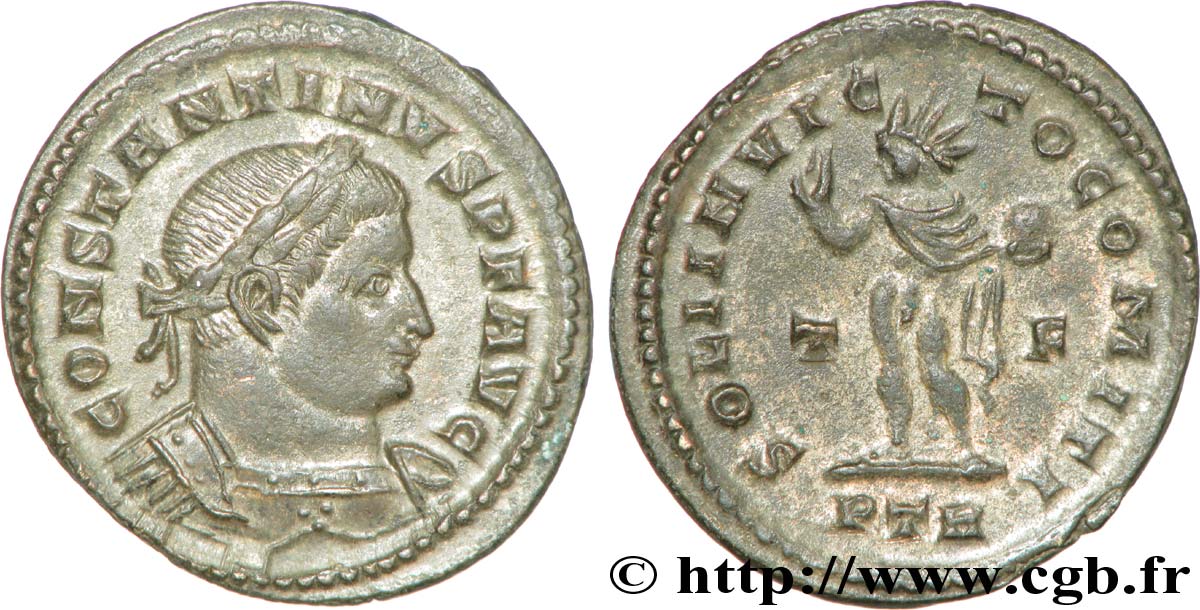CONSTANTINE I THE GREAT Follis ou nummus MS