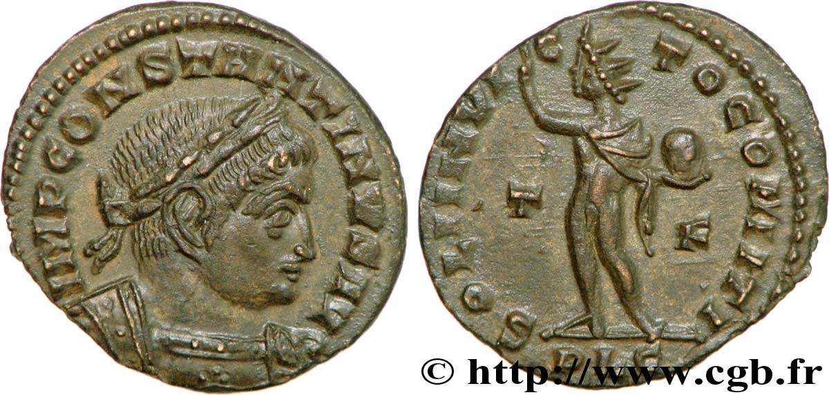 COSTANTINO I IL GRANDE Follis ou nummus MS