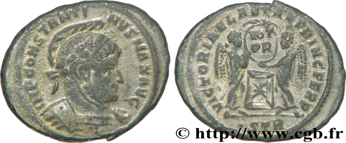 CONSTANTIN Ier LE GRAND Centenionalis ou nummus SUP