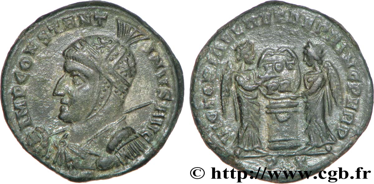 COSTANTINO I IL GRANDE Centenionalis ou nummus MS