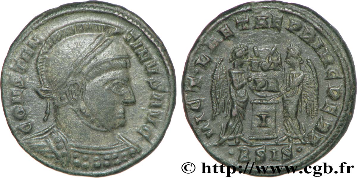 CONSTANTINE I THE GREAT Centenionalis ou nummus AU