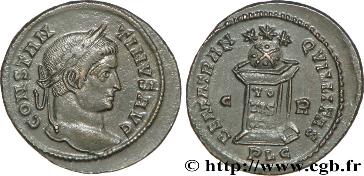 CONSTANTINE I THE GREAT Centenionalis ou nummus MS