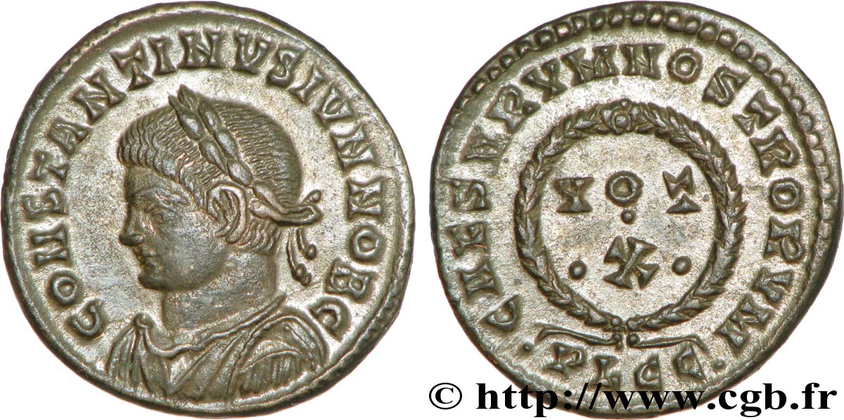 CONSTANTIN II Centenionalis ou nummus FDC