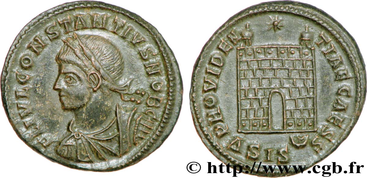 COSTANZO II Centenionalis ou nummus MS