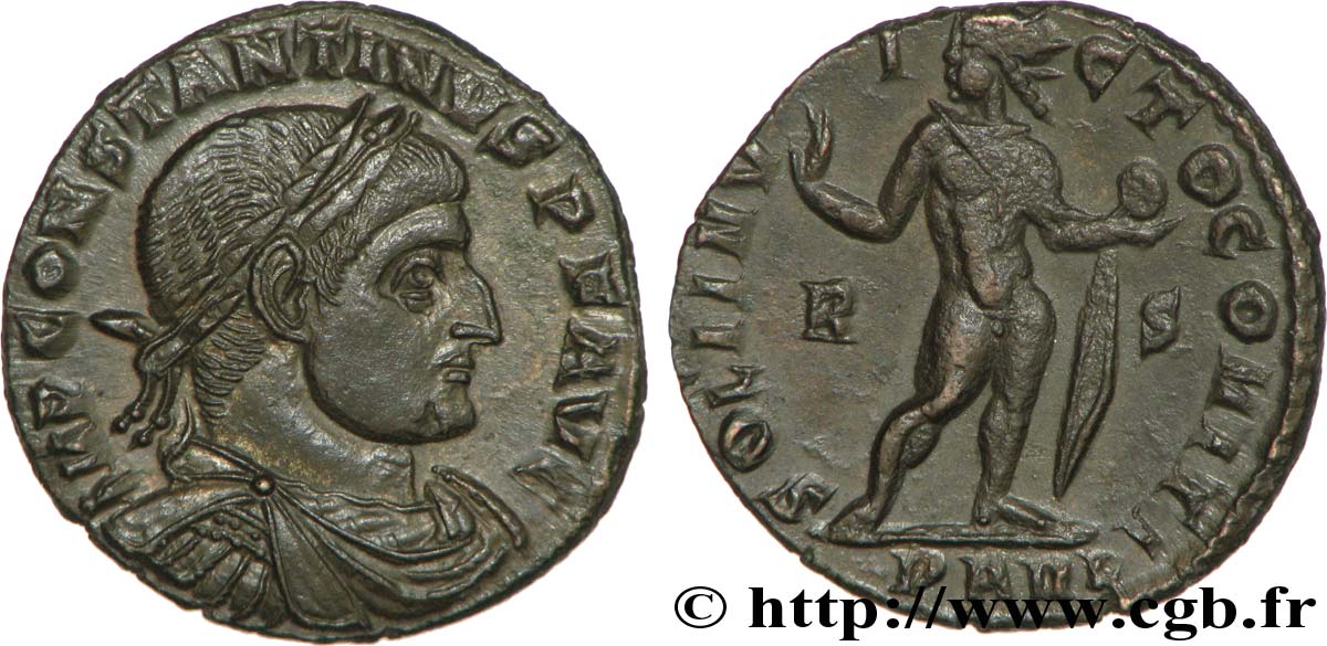 CONSTANTIN Ier LE GRAND Follis ou nummus SPL