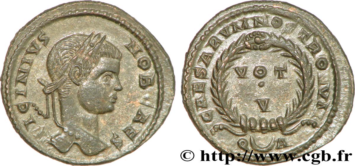 LICINIO II FIGLIO Centenionalis ou nummus FDC