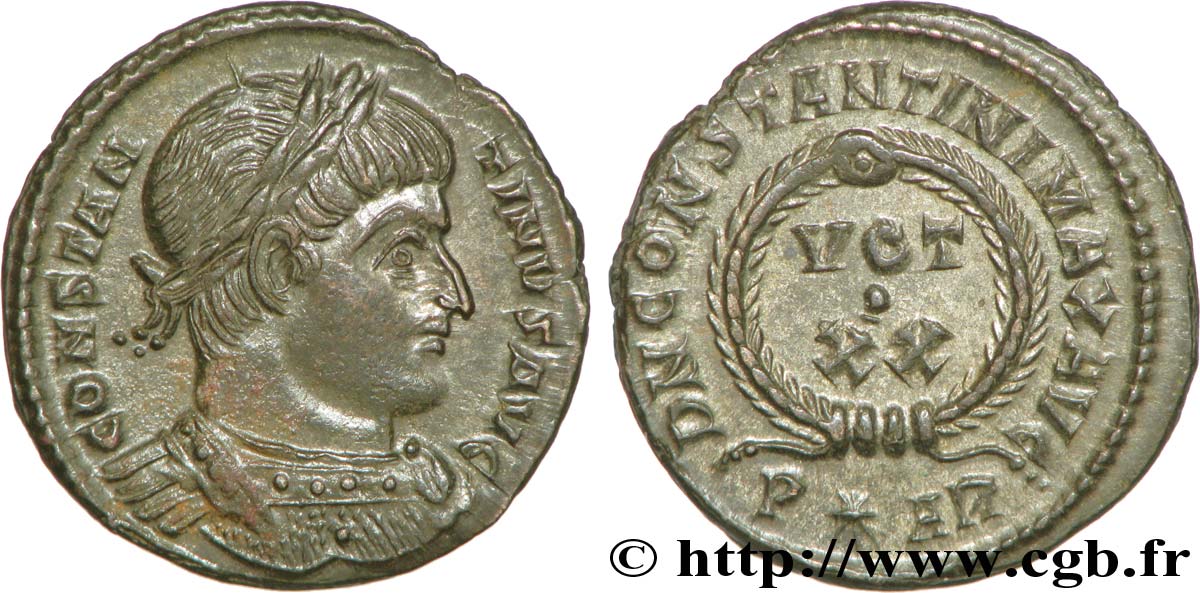 CONSTANTINE I THE GREAT Centenionalis ou nummus MS