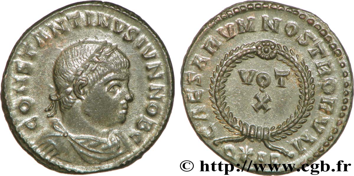 CONSTANTINO II Centenionalis ou nummus FDC