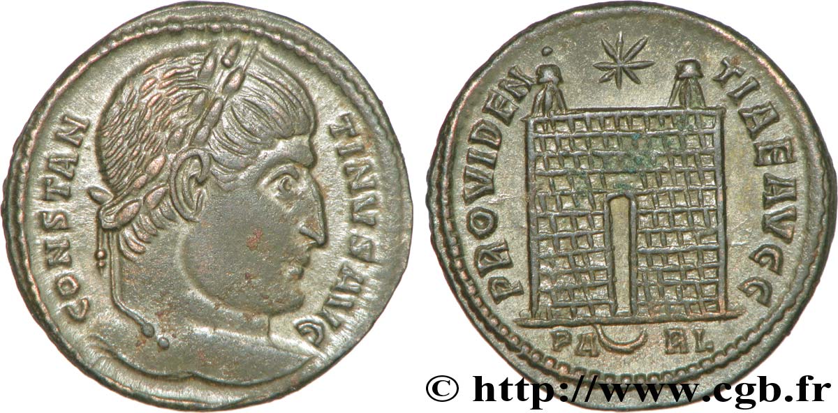 COSTANTINO I IL GRANDE Centenionalis ou nummus MS