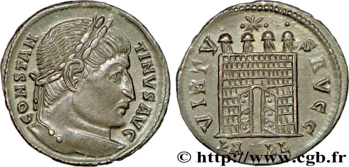 CONSTANTINO I EL MAGNO Centenionalis ou nummus SC