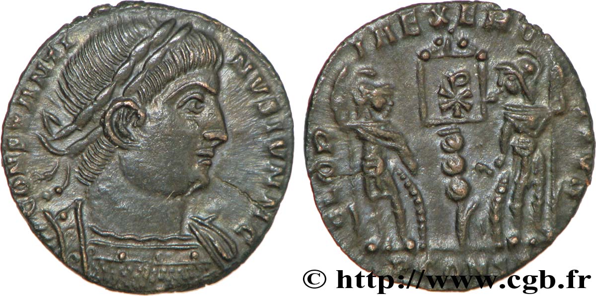 CONSTANTINO II Centenionalis ou nummus EBC