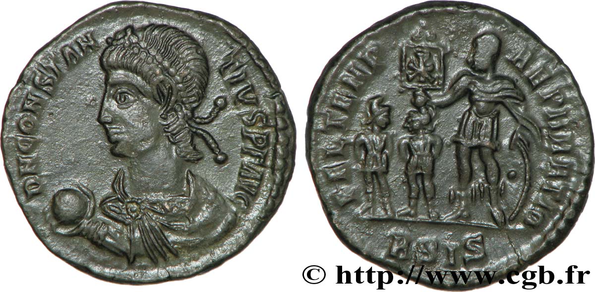 CONSTANTIUS II Maiorina, (MB, Æ 2) VZ