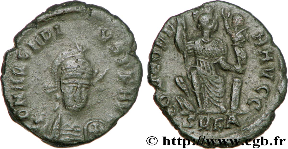 ARCADIUS Nummus, (PB, Æ 3) XF