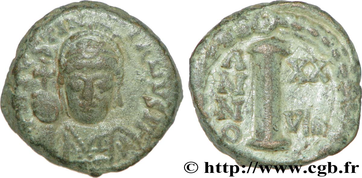 GIUSTINIANO I Decanummium q.SPL