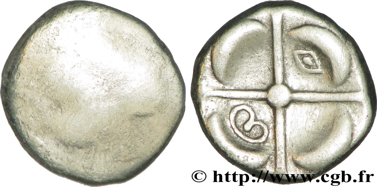 GALLIA - SOUTH WESTERN GAUL - LONGOSTALETES (Area of Narbonne) Drachme “au style languedocien”, S. 302 XF