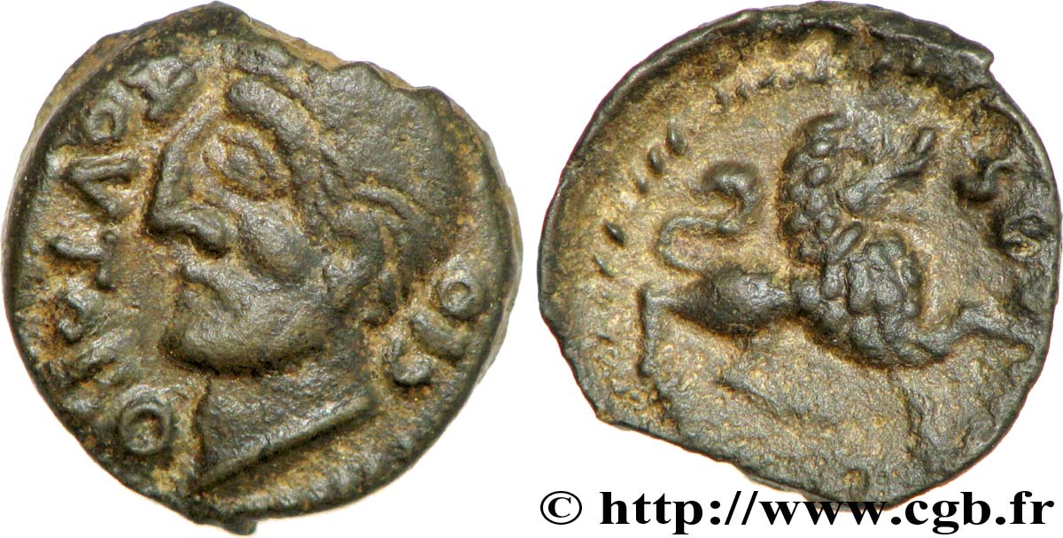 GALLIA - CARNUTES, UNSPECIFIED Bronze TOVTOBOCIO ATEPILOS AU/AU