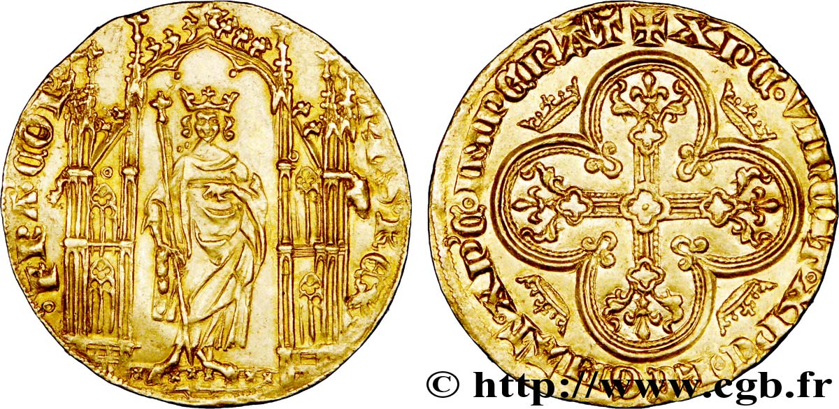 FILIPPO VI OF VALOIS Royal d or n.d.  SPL