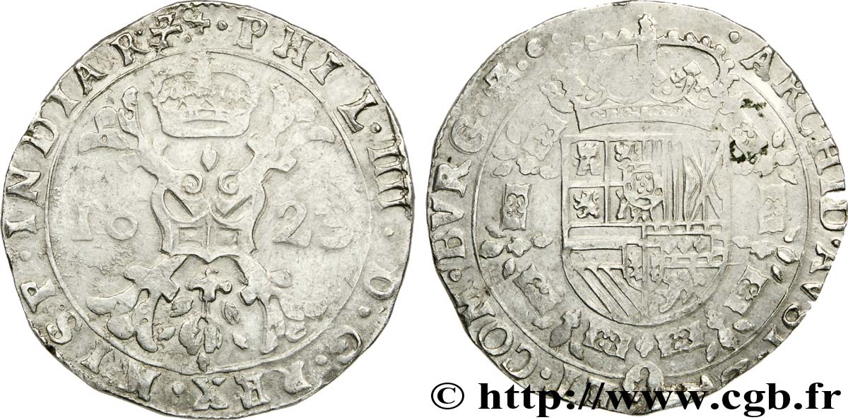COUNTRY OF BURGUNDY - PHILIPPE IV OF SPAIN Patagon SS
