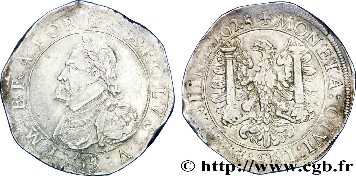 TOWN OF BESANCON - COINAGE STRUCK AT THE NAME OF CHARLES V Daldre AU/XF