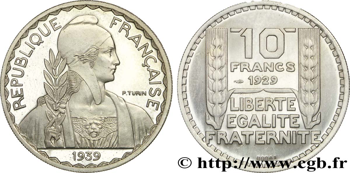 Préparation de la 20 francs Pétain, grand module, 30 mm, 10 g - Essai n.d. Paris Maz.2606 b SC 