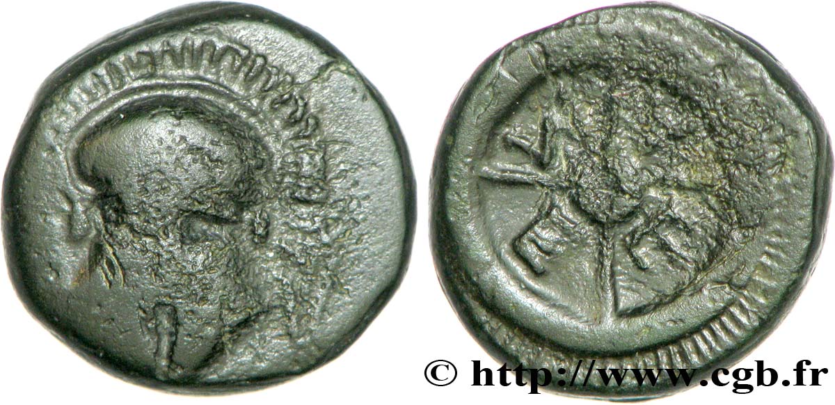 THRACE - MESEMBRIA Bronze, (PB, Æ 15) VF