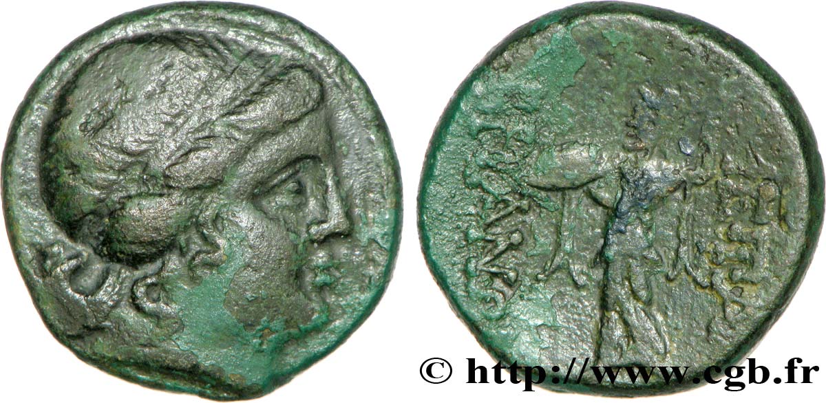 THRACE - MESEMBRIA Bronze, (PB, Æ 19) XF
