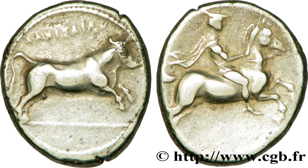 THESSALIE - LARISSA Drachme TTB