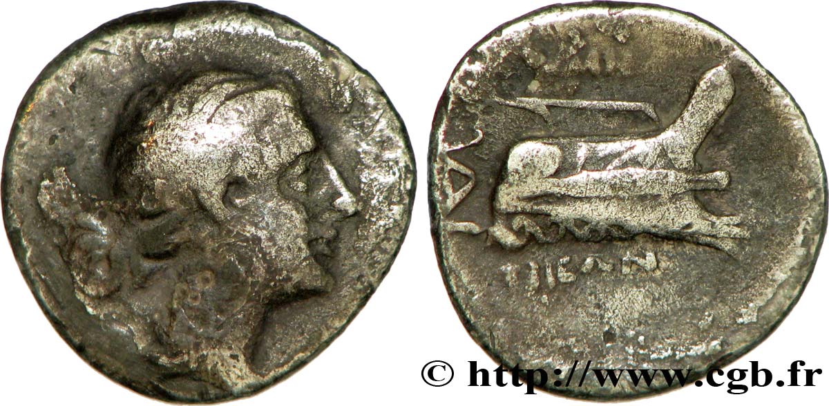 THESSALY - MAGNETES Hemidrachme VF