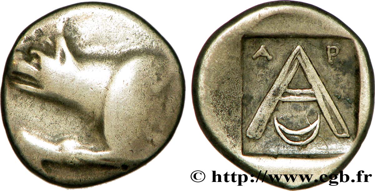 ARGOLIEN - ARGOS Hemidrachme ou triobole SS