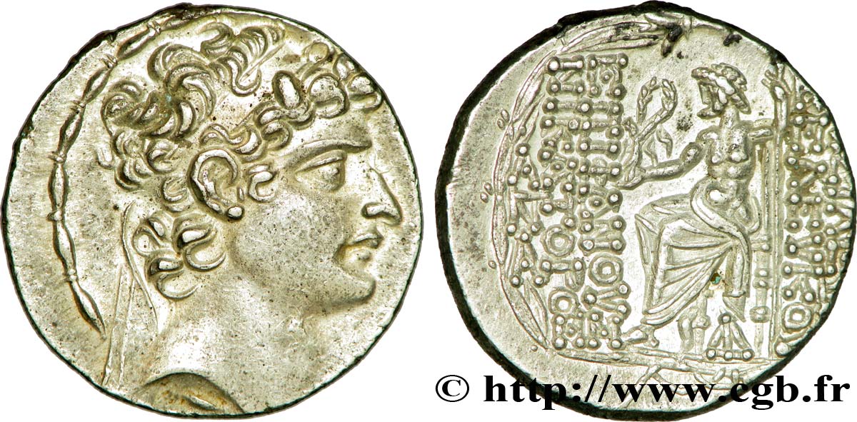 SYRIA - SELEUKID KINGDOM - SELEUKOS VI NIKATOR Tétradrachme MS