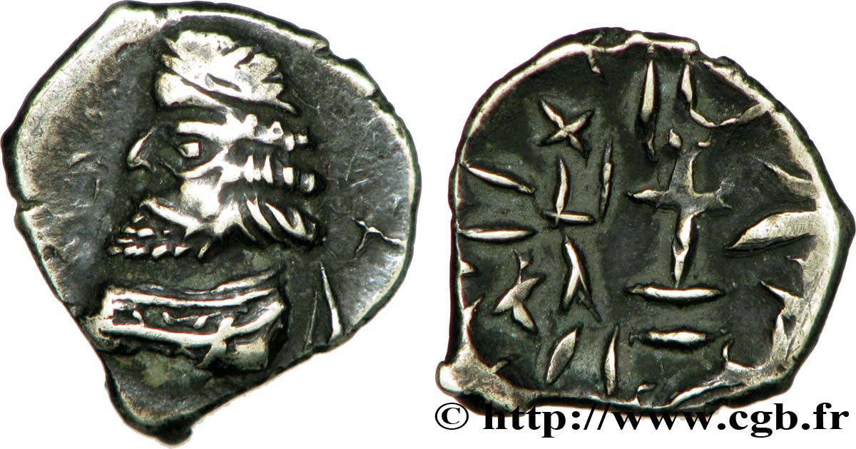 pERSIA - 
REGNO DI PERSIA - OXATHRES Hemidrachme XF