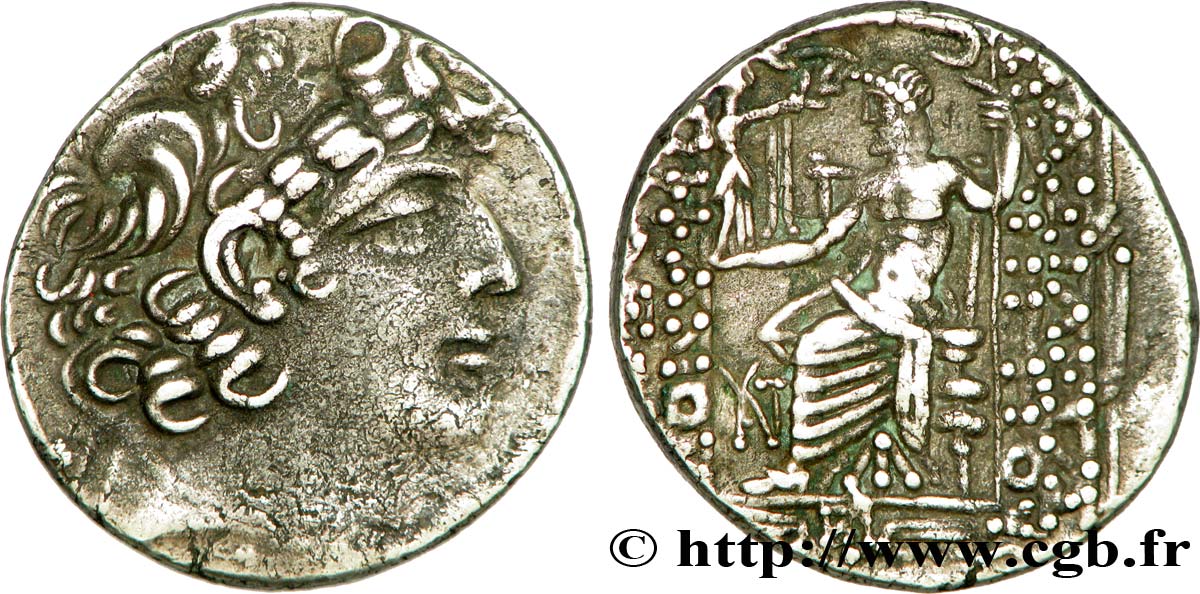 SIRIA - PROVINCIA ROMANA - MARCO ANTONIO Tétradrachme syro-phénicien BB