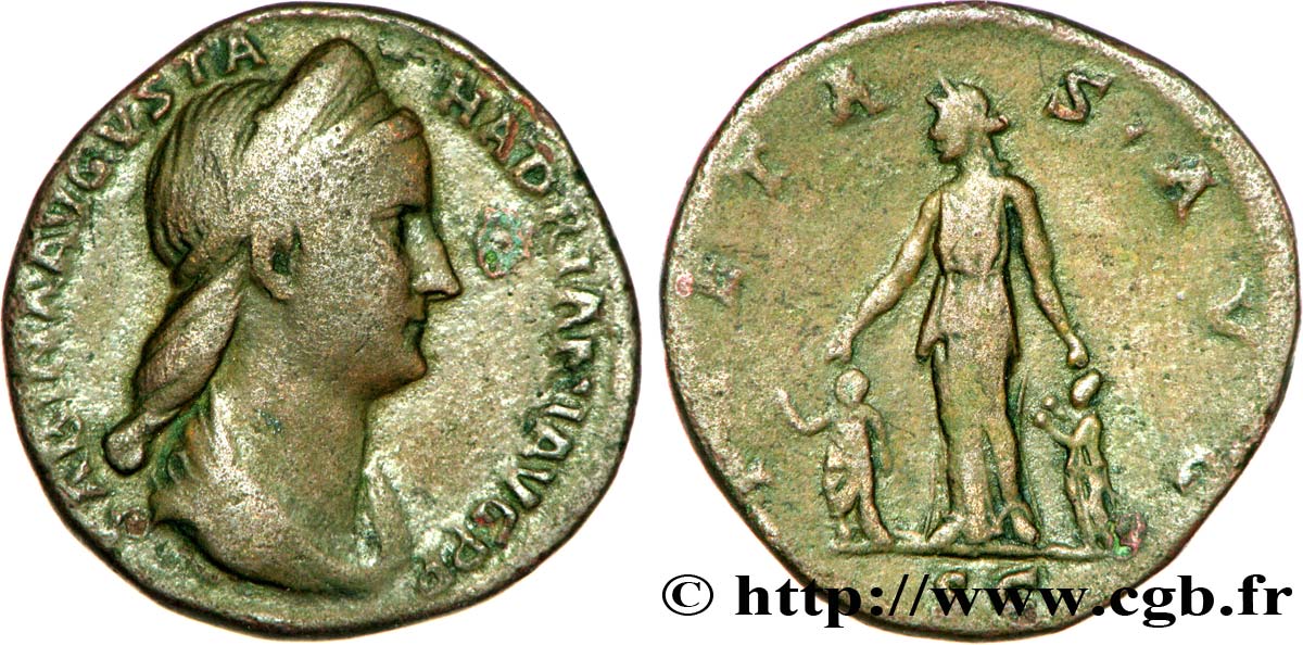 SABINA Dupondius, (MB, Æ 26) BB