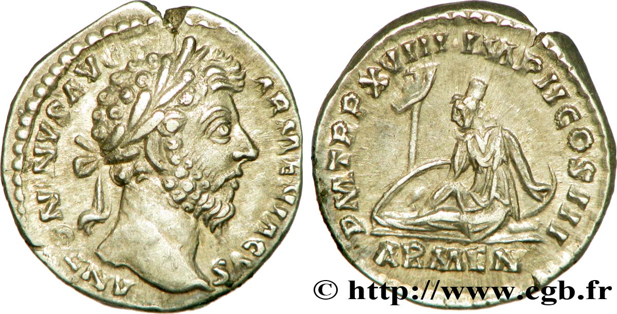 MARCO AURELIO Denier EBC