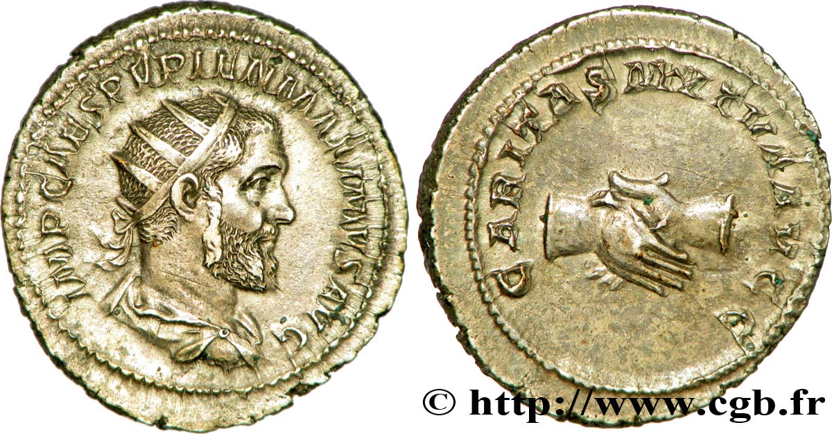 PUPIENUS Antoninien AU