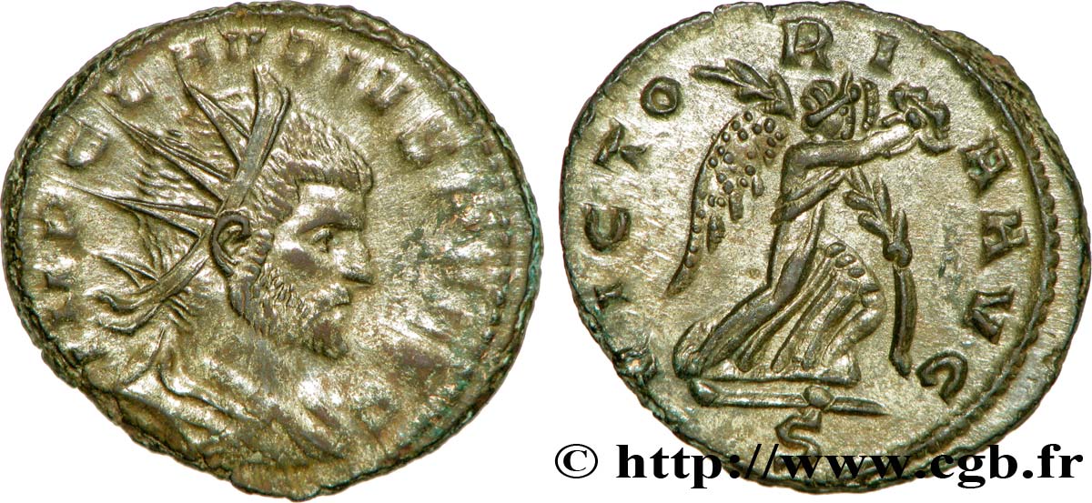 CLAUDIUS II GOTHICUS Antoninien de poids lourd AU/MS