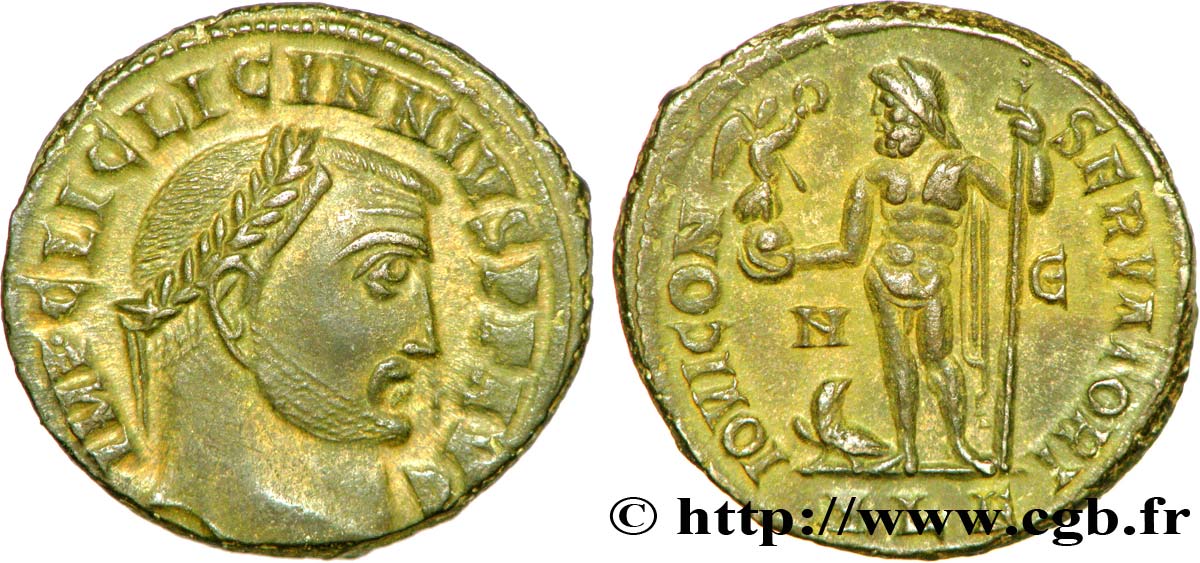 LICINIUS I Follis ou nummus AU