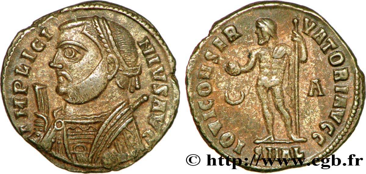 LICINIUS Ier Centenionalis ou nummus TTB+